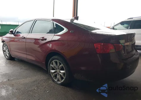 2017 Chevrolet Impala 1Lt из США, поврежденный, VIN 2G1105SA3H9137953